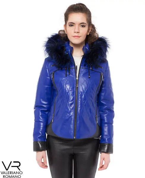 Italian Style new Brand leather winter jacket