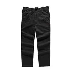 2019 China manufacturer Solid color Elastic Trousers men cotton pants
