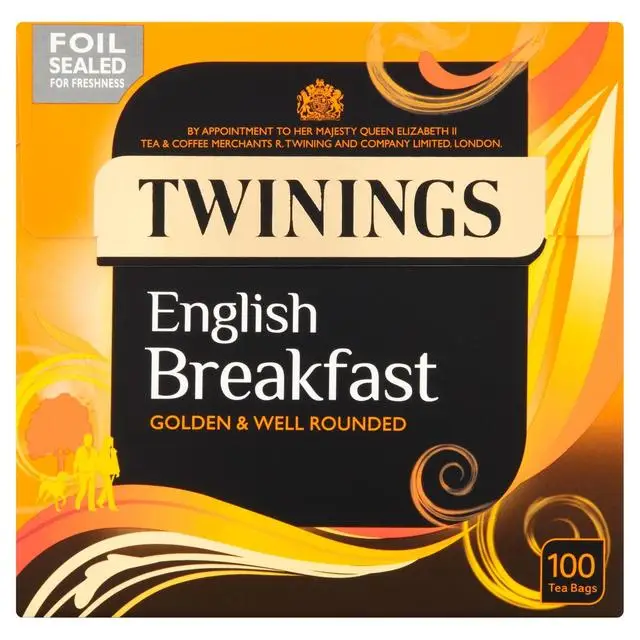 Twinings - English Breakfast Tea - Retail Packaging