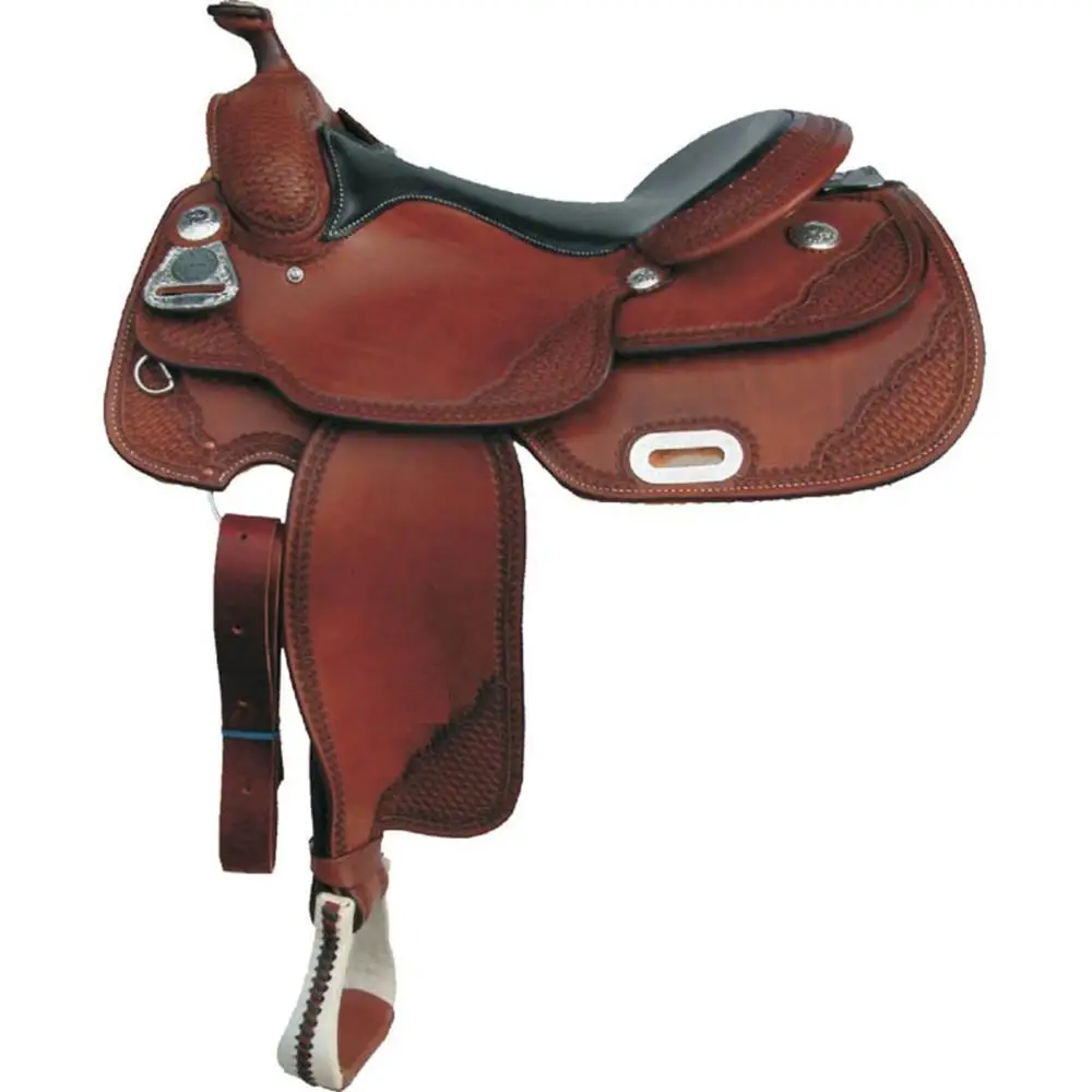 Leather England dressage saddle for horse riding/horse saddles