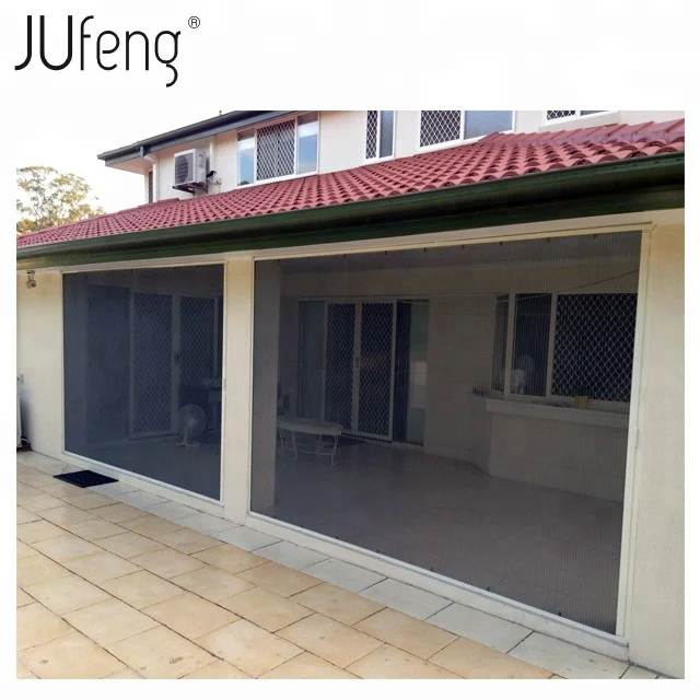 Aluminum profile plisse net flyscreen for bifold doors