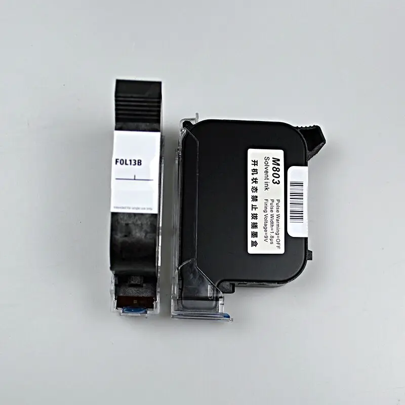 black fast dry solvent based ink cartridge without chips