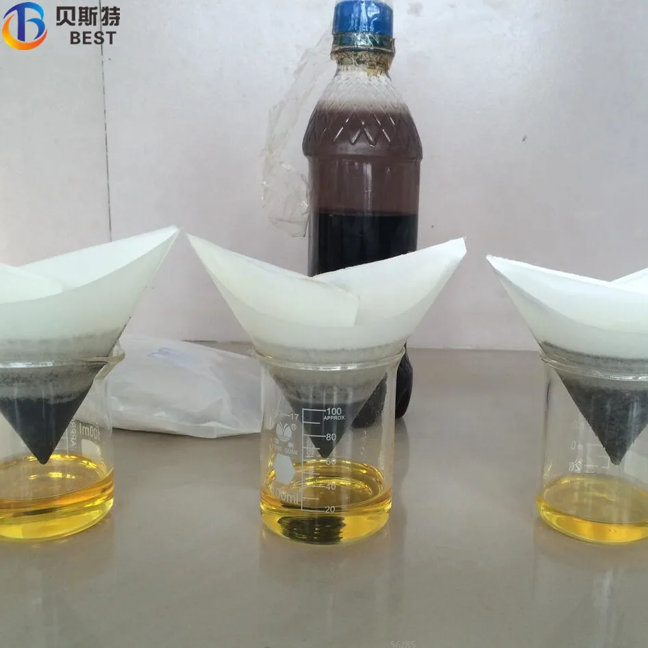 oil decoloring and deodorizing chemicals activated clay bleaching earth for used oil