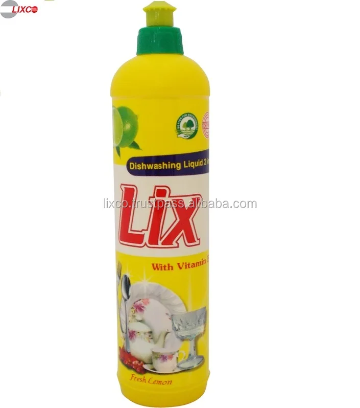 Super Clean Concentrated Dishwashing Liquid Lemon Scented Laundry Kitchen Cleaner Perfumed Liquid Detergent for Apparel Use