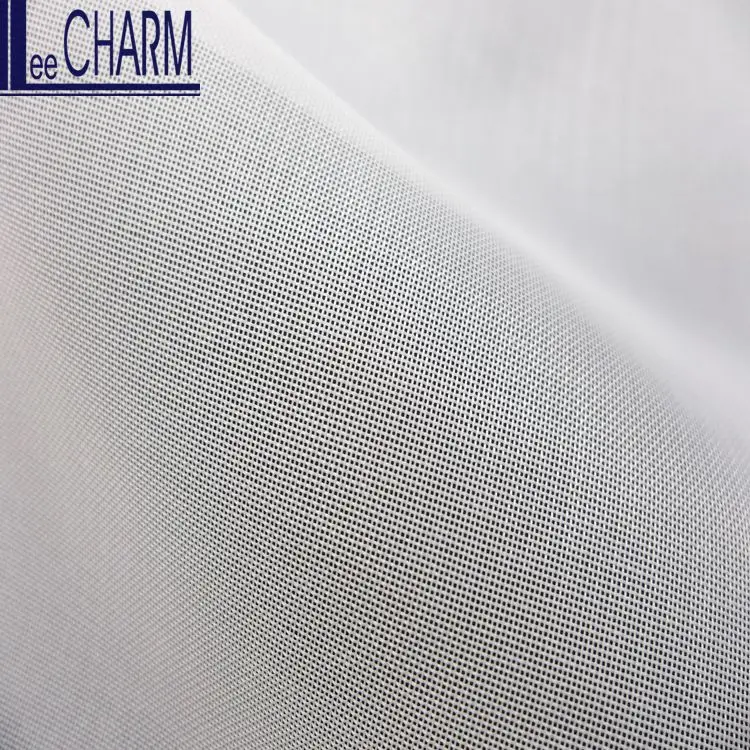 LCSH010 Wholesale Dye Polyester Organza Fabric Roll