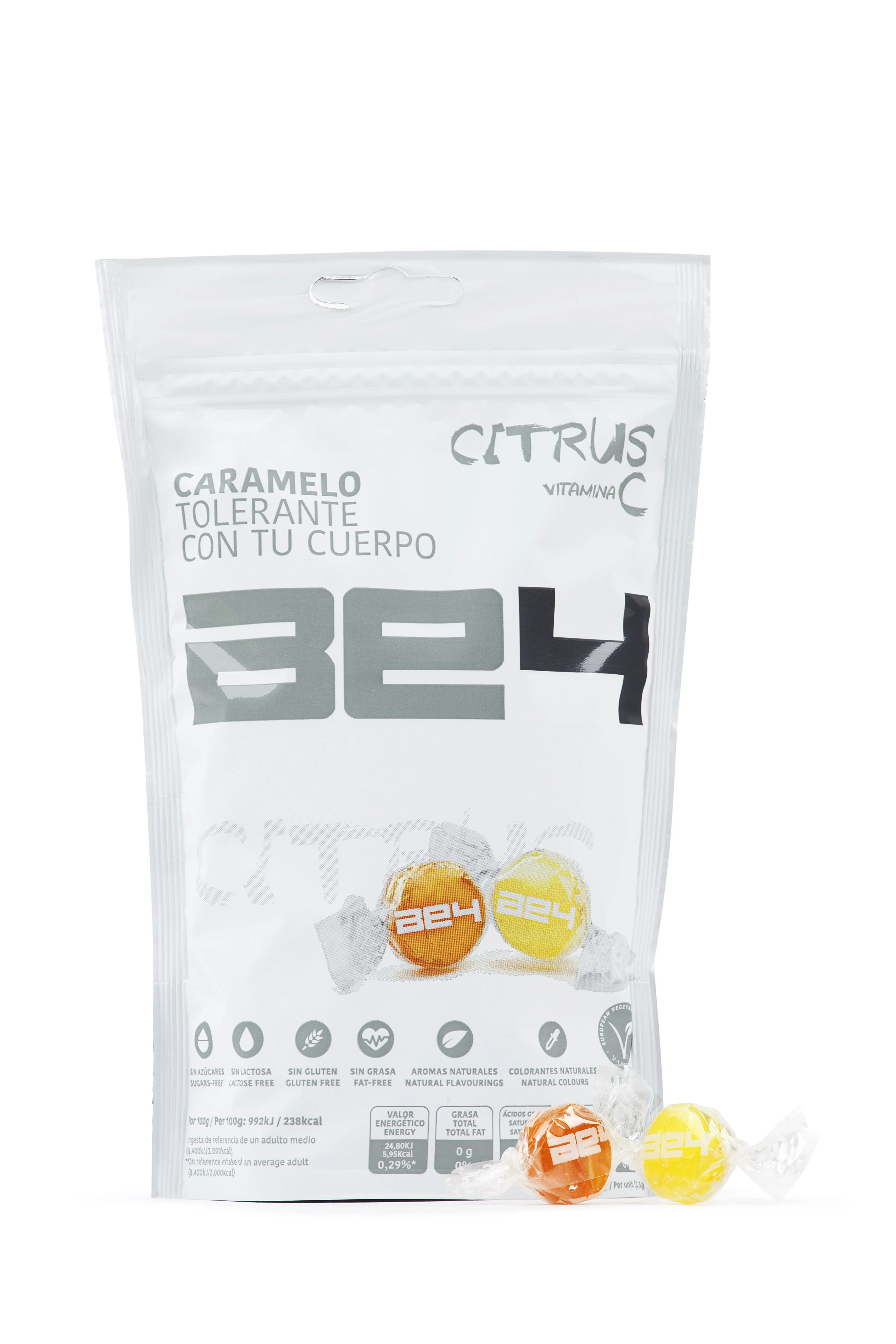 
Spanish Vegan BE4 Fruit Candy - Fruit Flavour | El Caserio 