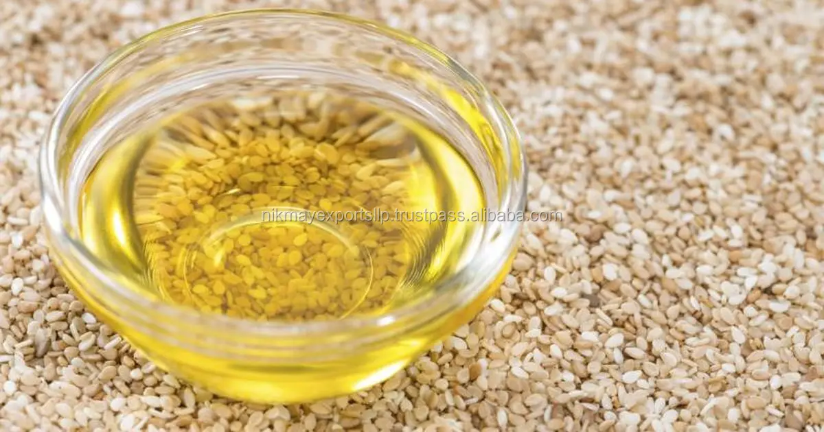 
FRESH SESAME OIL ORIGIN INDIA FROM NIK-MAY EXPORTS LLP 