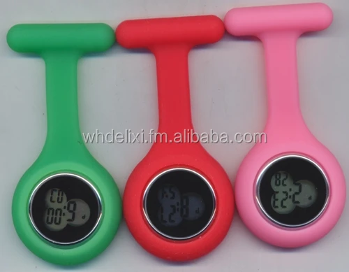 sunshine silicone nurse watch flower nurse watch