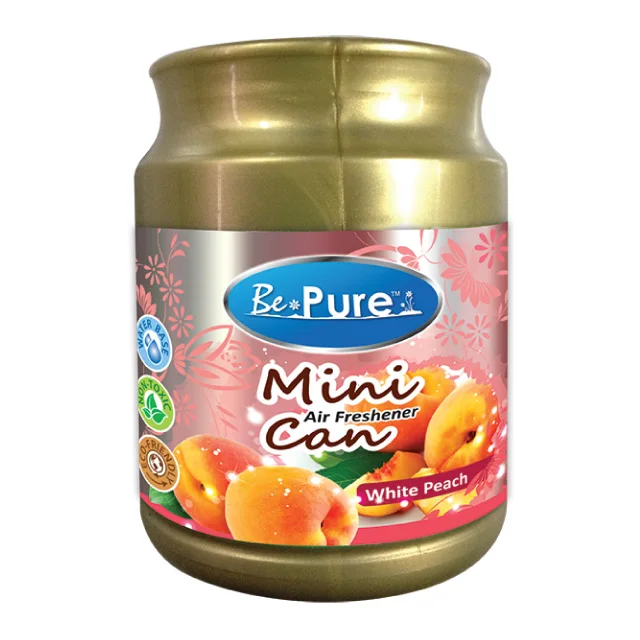 Malaysia Air Freshener Manufacturer White Peach Mini Can -130g