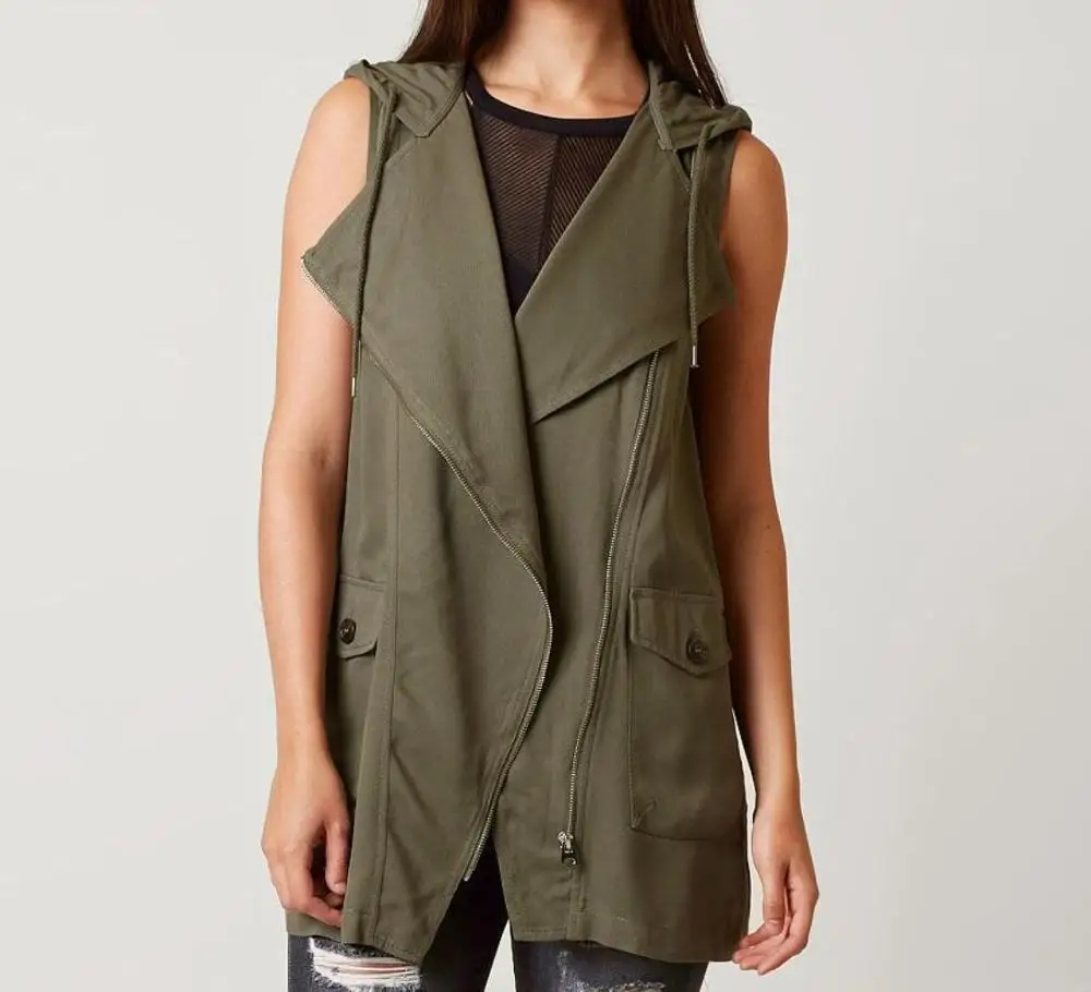 
High Quality Fashionable Casual Slim Fit Street wear Breathable Ladies Vest For Wholesale Supplier 