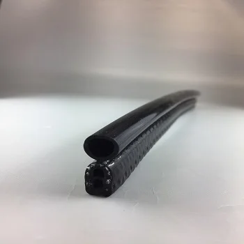 Silicone Trim HR-08 U-shaped metal insert /silicone rubber/extrusion/seal