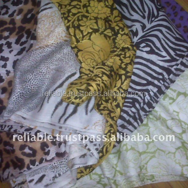 Printed Viscose / rayon Shawls in Mix Designs
