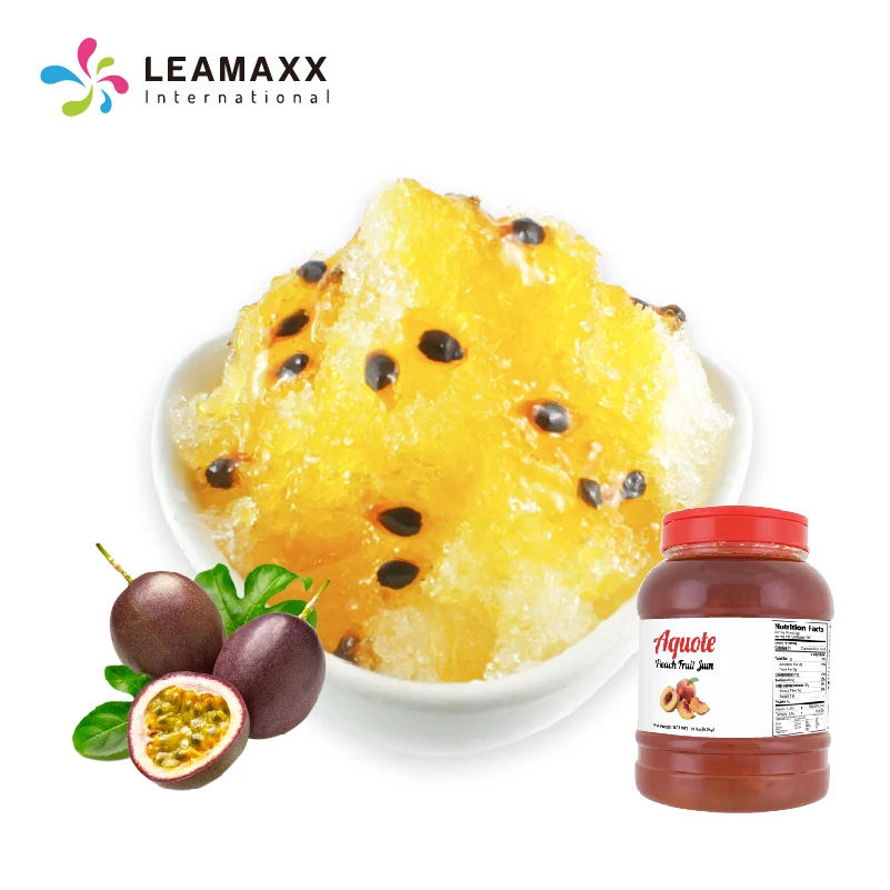 Taiwanese Real Fruit Peach Jam for Smoothie Drinks and Ice Products