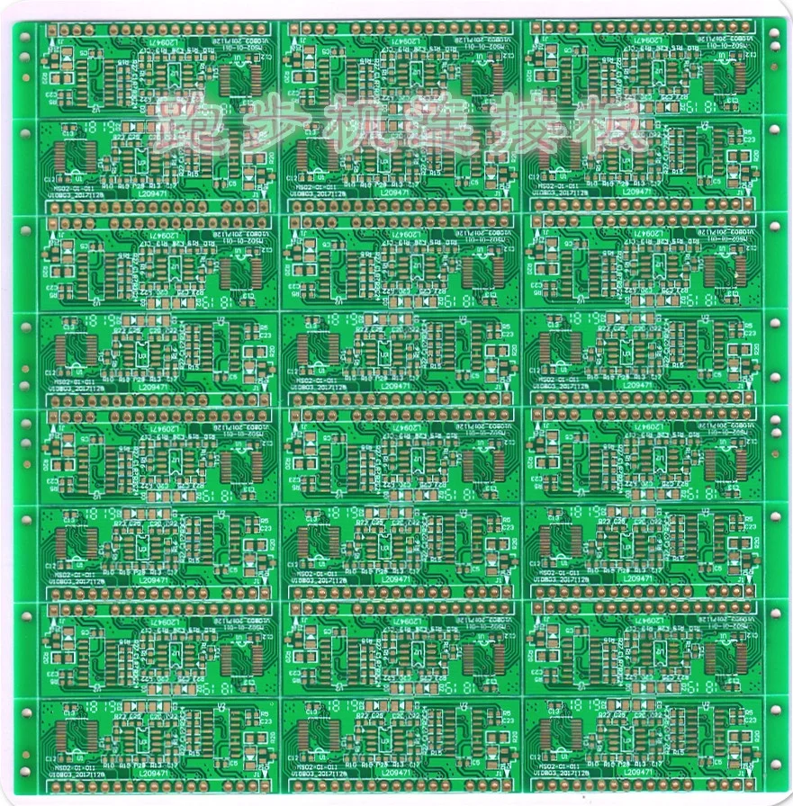 Печатная плата светодиодного драйвера с печатной платой 94-V0 FR4 сырье зеленая паяльная