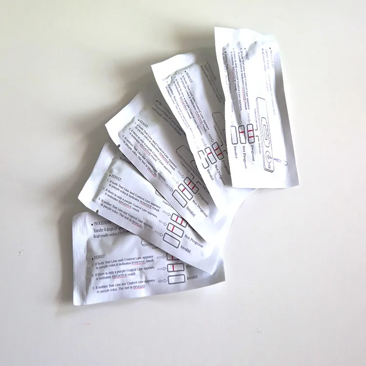 Medical Supplies  CE APPROVAL  2.8mm One Step David Hcg Pregnancy Test cassette