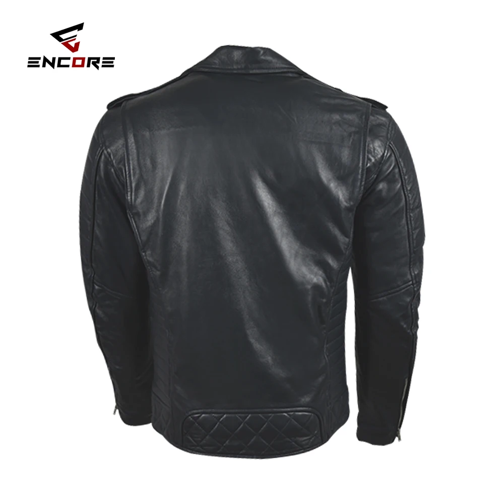 High Tech Gear Motorcycle Men Leather Jackets , Top Quality Men Sheep Leather Fashion Jackets