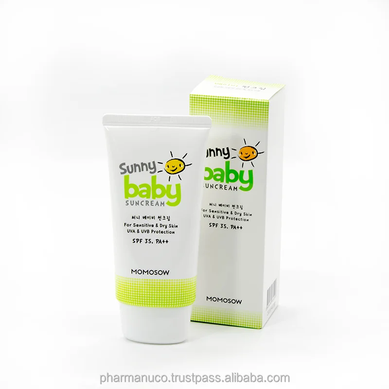OEM ODM SUNNY BABY SUNCREAM SPF 35 PA++ Sunscreen from South Korea