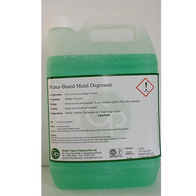 
Mildly Corrosive 409 Water Based Metal Industrial Degreaser 