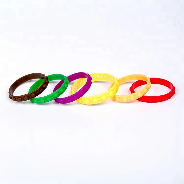 Мужской персонализированный браслет с узлом силиконовый резиновый s