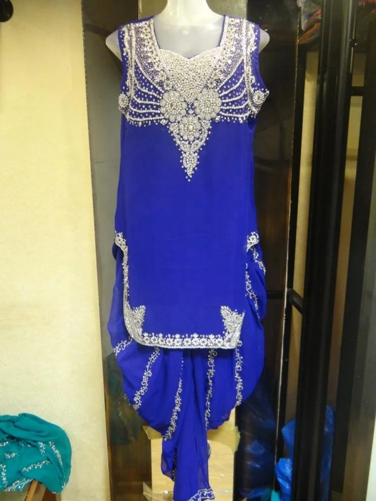 punjabi salwar suit design - Punjabi suit embroidery designs - Dhoti patiala salwar kameez