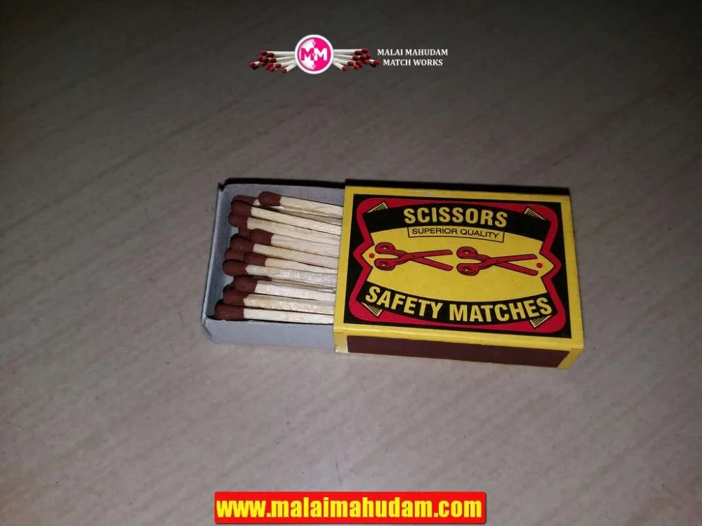 Scissors Safety Matches