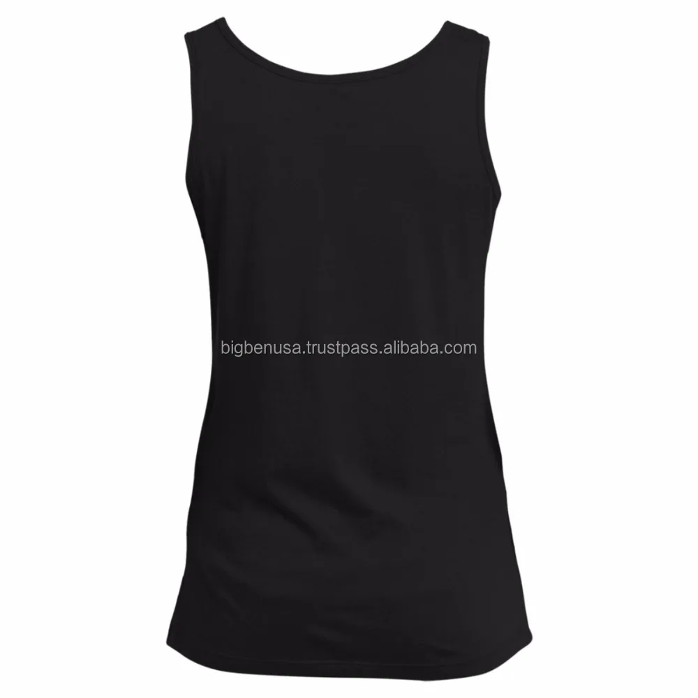 Hot sales 100 Cotton cheap plain woman dress tank top, Ladies Singlet Tops