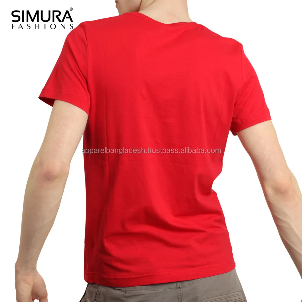  Для мужчин высокого класса 100% чесаный хлопок назначение многоцелевой обычай круглыми футболки