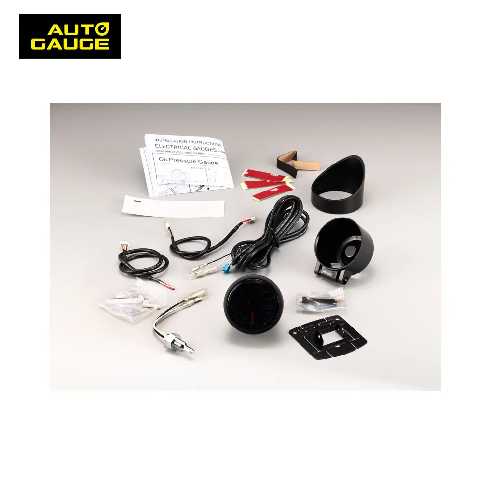 52mm universal car analog water temperature gauge