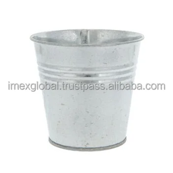 Golden Finishes Flower Pots & Planters Garden Flower Pots & Planter Plant Pot Planter + Plant Liner Metal Flowerpot Stands Iron