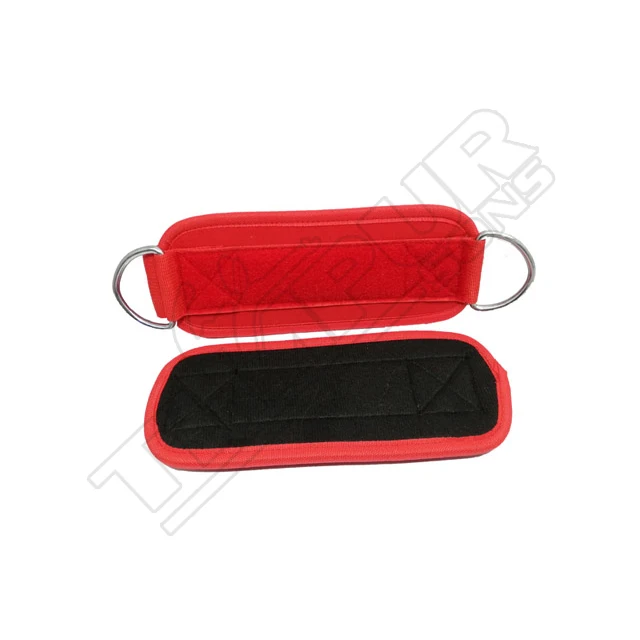 Wholesale Gym Custom printed Exercise gymnastics Ankle Straps resistance bands