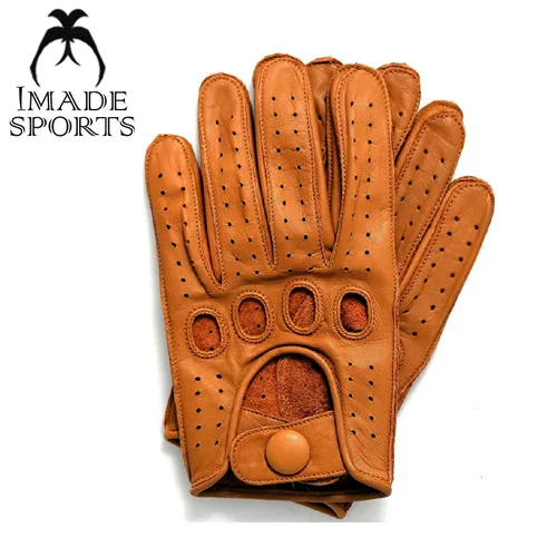 
 Кожаные мягкие перчатки для вождения с закрытыми пальцами для мужчин и женщин  