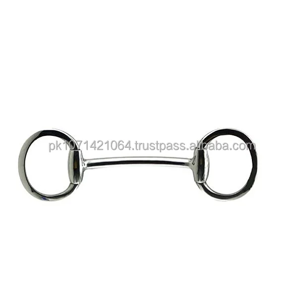 NEW HORSE FLAT RING MULLEN MOUTH EGGBUTT STAINLESS STEEL BITS  by Riaz Jamal Intel