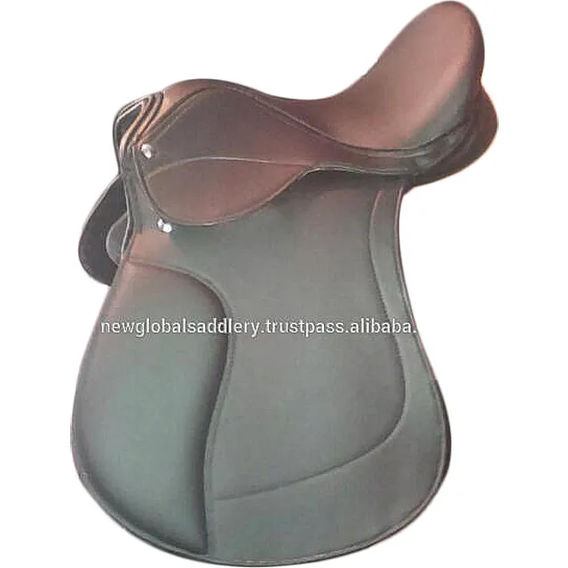 GP Synthetic horse saddles Black blue jumping saddle saddles for horses IN;34648