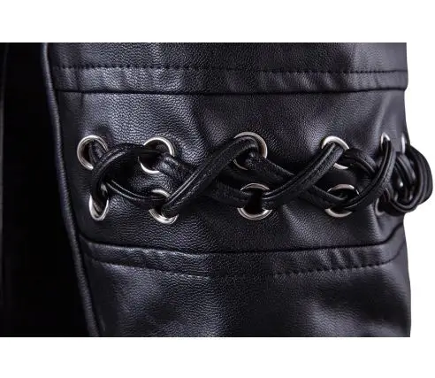 Men Waterproof And Warm Motorcycle Jacket Motorcycle Leather Jacket Men Genuine Leather  With Custom Logo