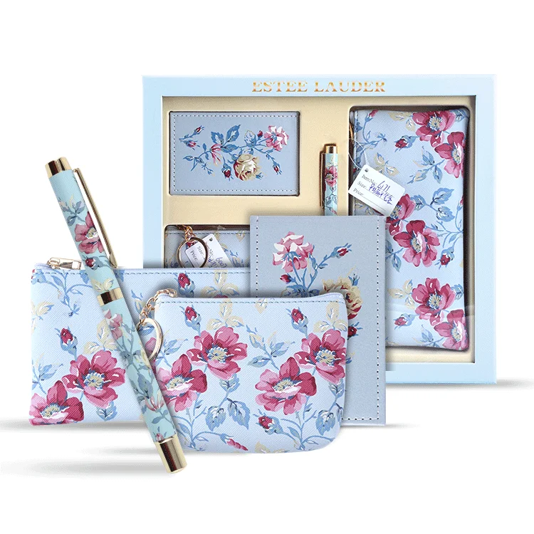 TTX Luxury High Quality Business Gift Promotional Custom Logo Metal Pen Set With Wallet Mirror