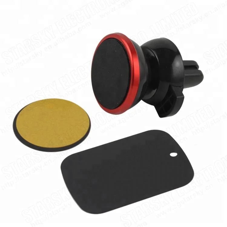 Starsky Universal Magnetic Air Vent Mobile Phone Holder for Car, Smart Phone Mount with One Button Design