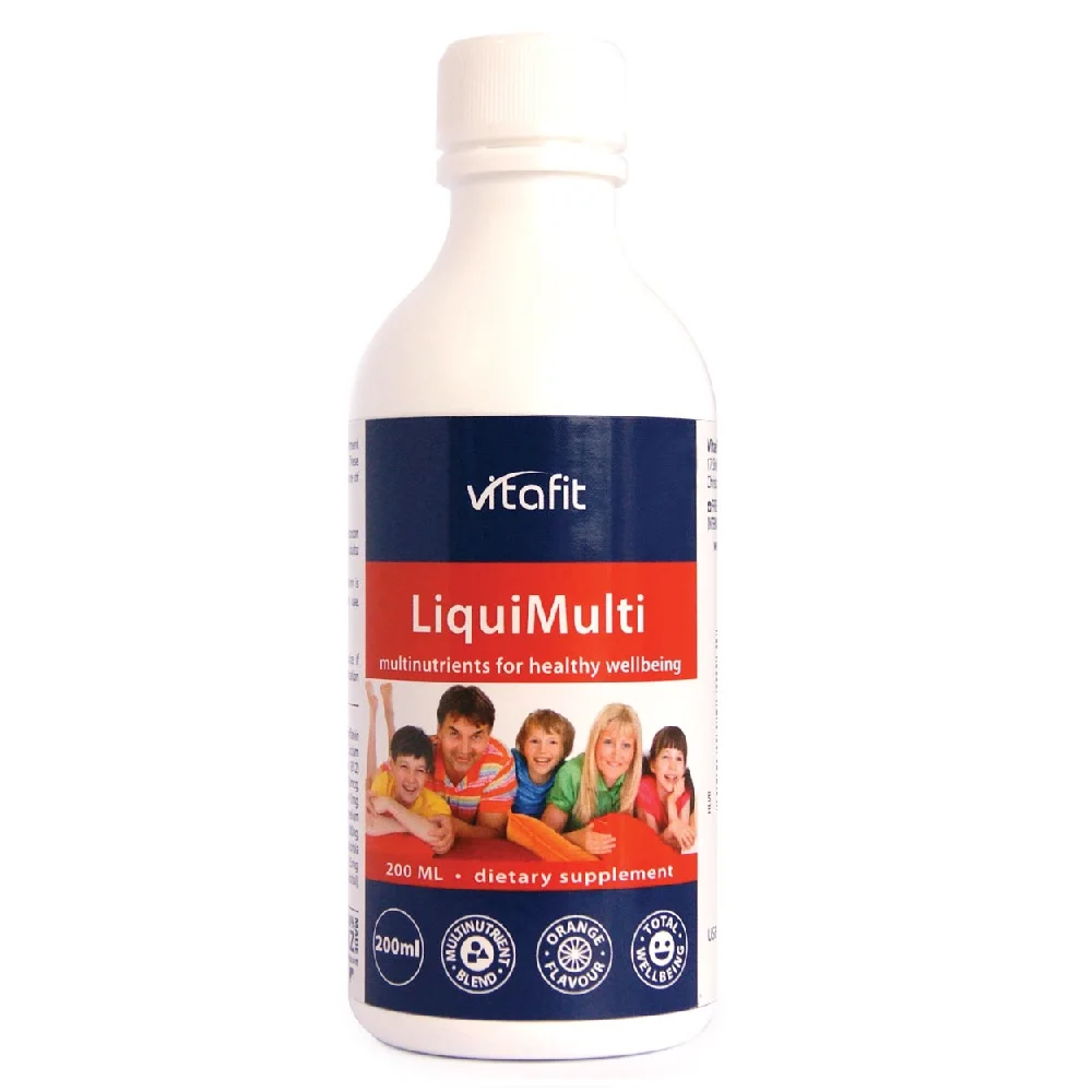 
Vitafit LiquiMulti | Multivitamin and Mineral Liquid, Support Health and Metabolism 