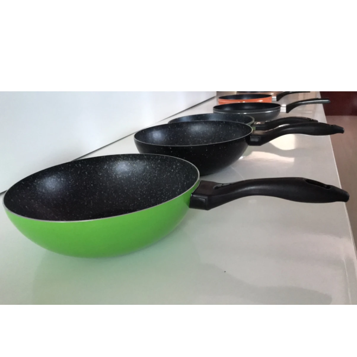 frying pan with excellent quality for houseware made from high grade aluminum 2021