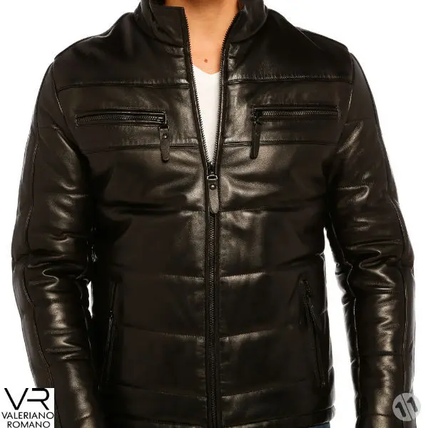 Мужская куртка из высококачественной натуральной кожи