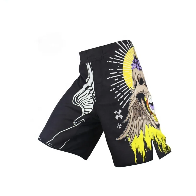 Hot Sale Clothing Fashion Design Full Sublimation Clothes Print Men s Fight MMA Shorts  GG-MS-06-03