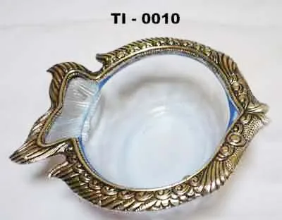 Set of 2 Customized Glass Bird Bowl for Tabletop Dinnerware and Serving