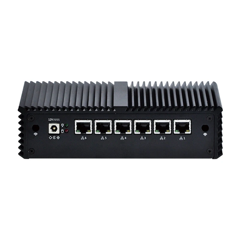 Мини ПК с 6 lan 1 серийный Celeron Core 3865 I3 7100U процессор Kabylake поддержка AES-NI-NI PFsense брандмауэр промышленный домашний