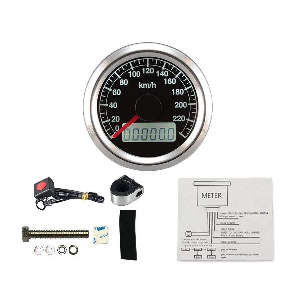 Запасной цифровой спидометр для гоночного мотоцикла