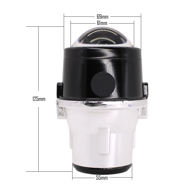  TAOCHIS M6 12В 55 Вт 2 5 дюйма авто HID проектор Hi/короче спереди и длиннее сзади) противотуманных фар Универсальный H11 лампы Bi xenon Противотуманные фары объектив