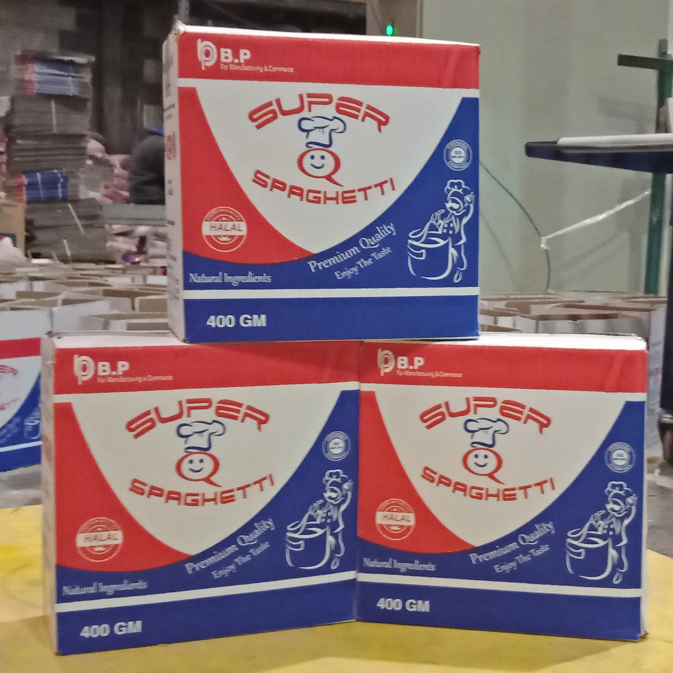 Super Q red-blue 400 g High Quality spaghetti Hot prices