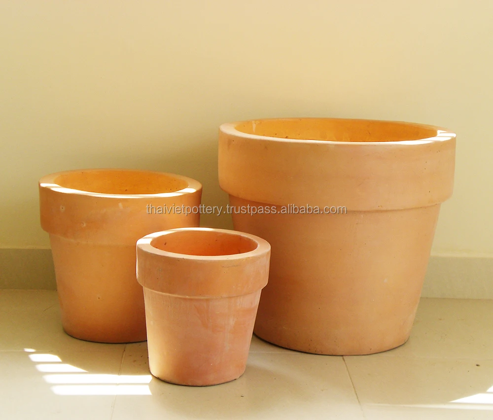 manufacturer terracotta flower pots mekong river clay wholesale