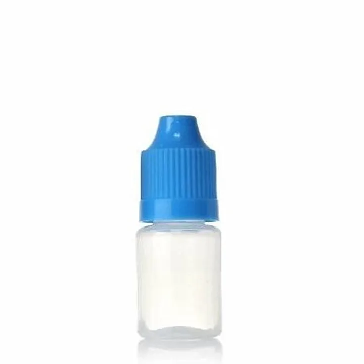 Manufacturers 5ml 10ml clear plastic vape e liquid bottle transparent pet eye dropper bottle with white TPD cap