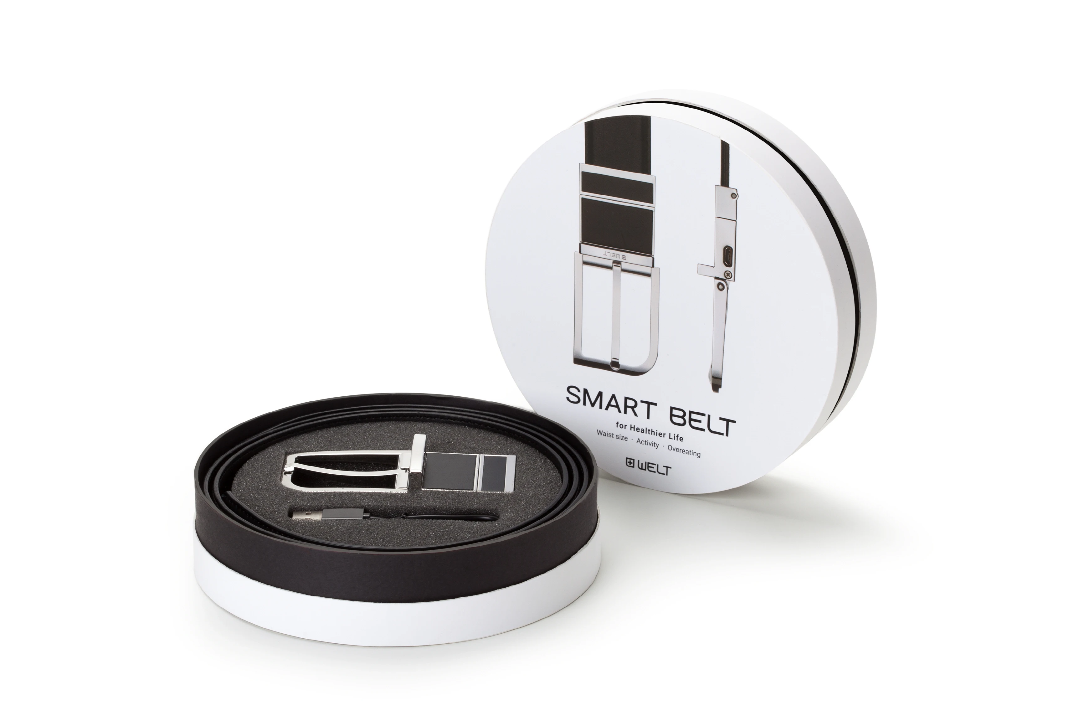 Smart belt /Bluetooth iOS and Android /Healthcare /Calorie Measurement /Waist reduction /Tracking key health data