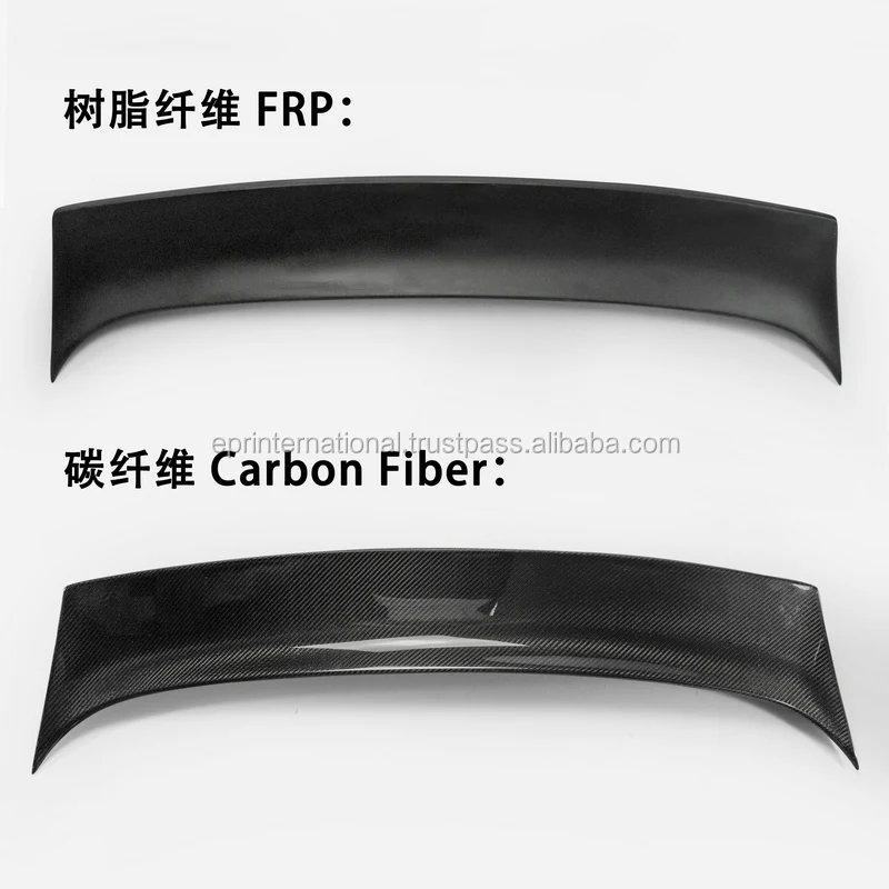 Carbon Fiber Supermade Instant Gentleman Rear Duckbill Spoiler For 350z Z33