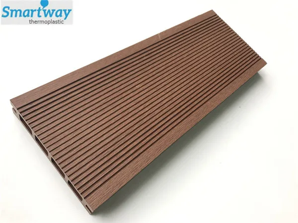 China cheap walkway outdoor wood plastic composite decking
